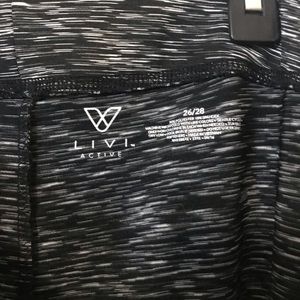 Black and white leggings